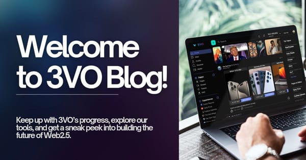 Welcome to the 3VO Blog 💡