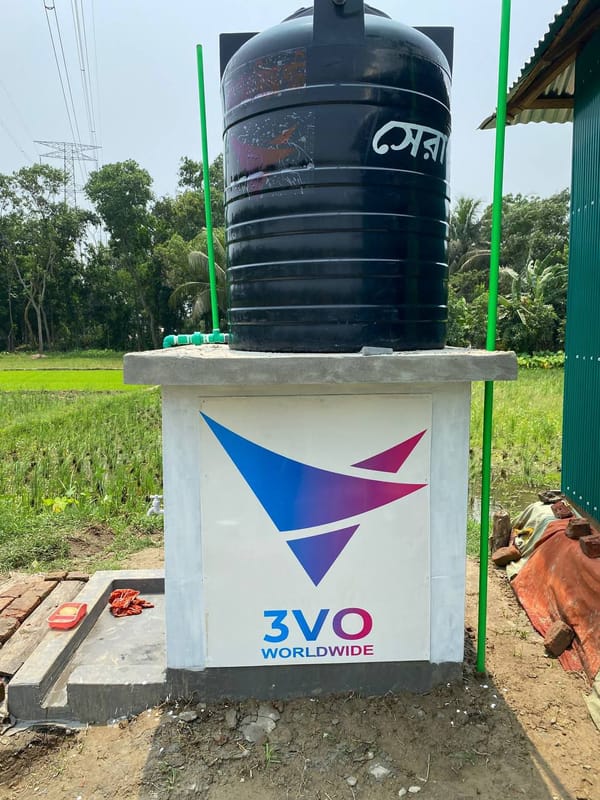 3VO Brings Clean Water to Its Community in Berajal, Bangladesh